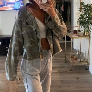 Zara camo jacket
